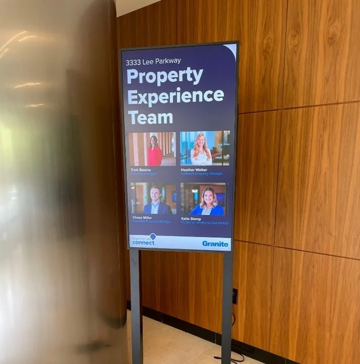 Granite Properties TouchSource Messaging Board