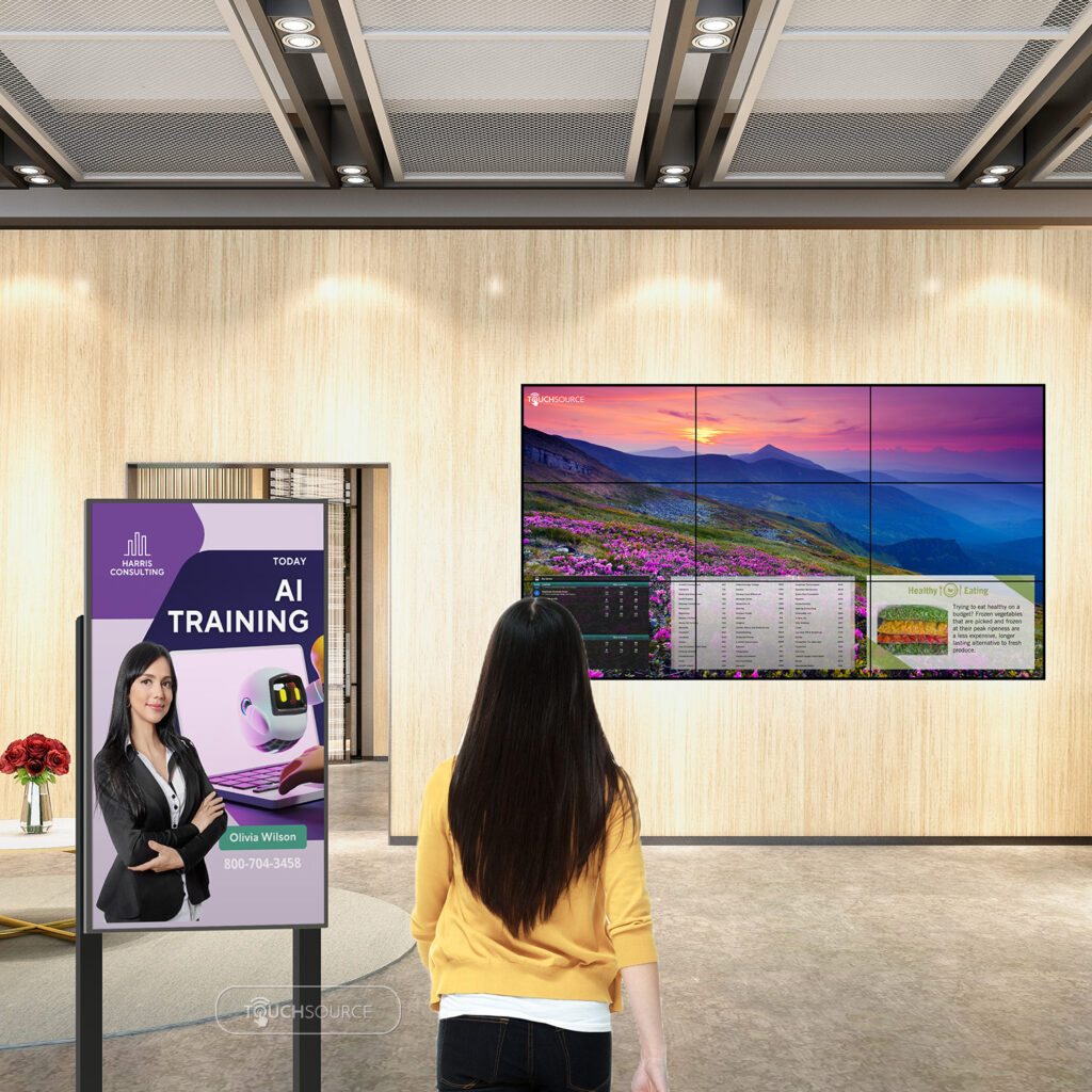 TouchSource Digital Signage Solutions for Commercial Real Estate Banner-SQUARE