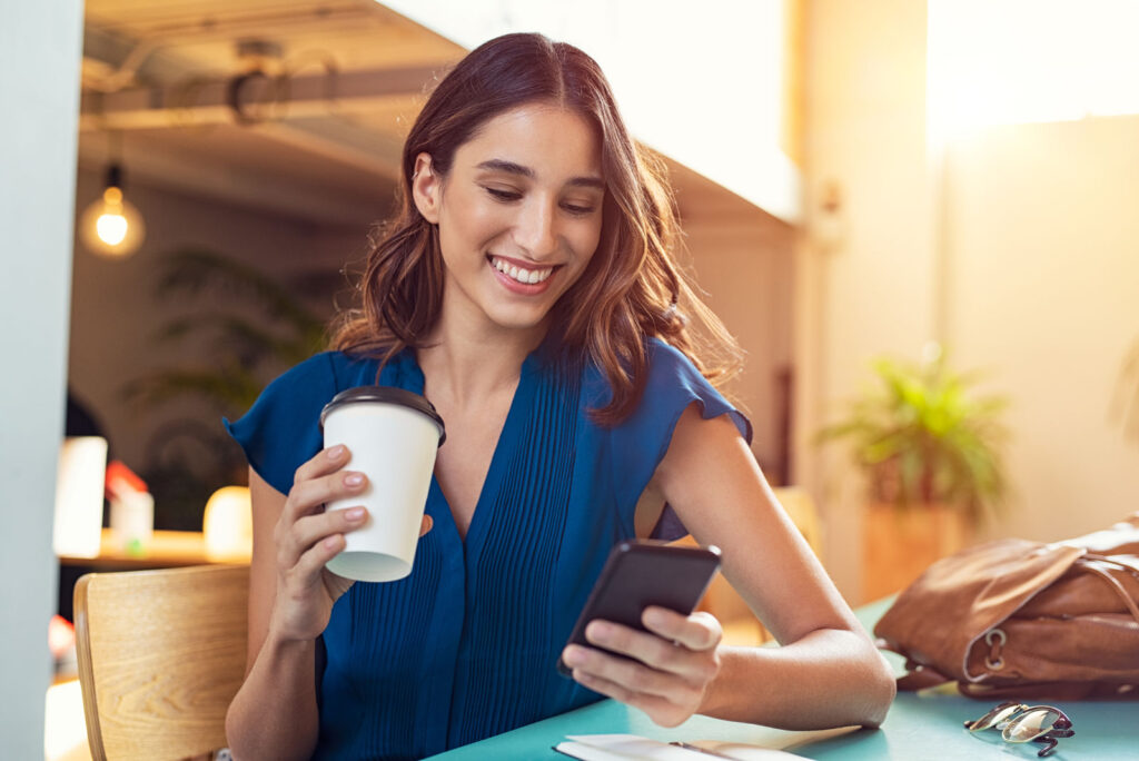 smiling woman generic