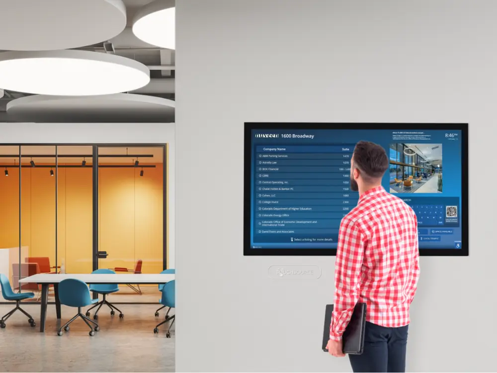 TouchSource Crestone Digital Signage Wall Display Offers Elegance Affordably