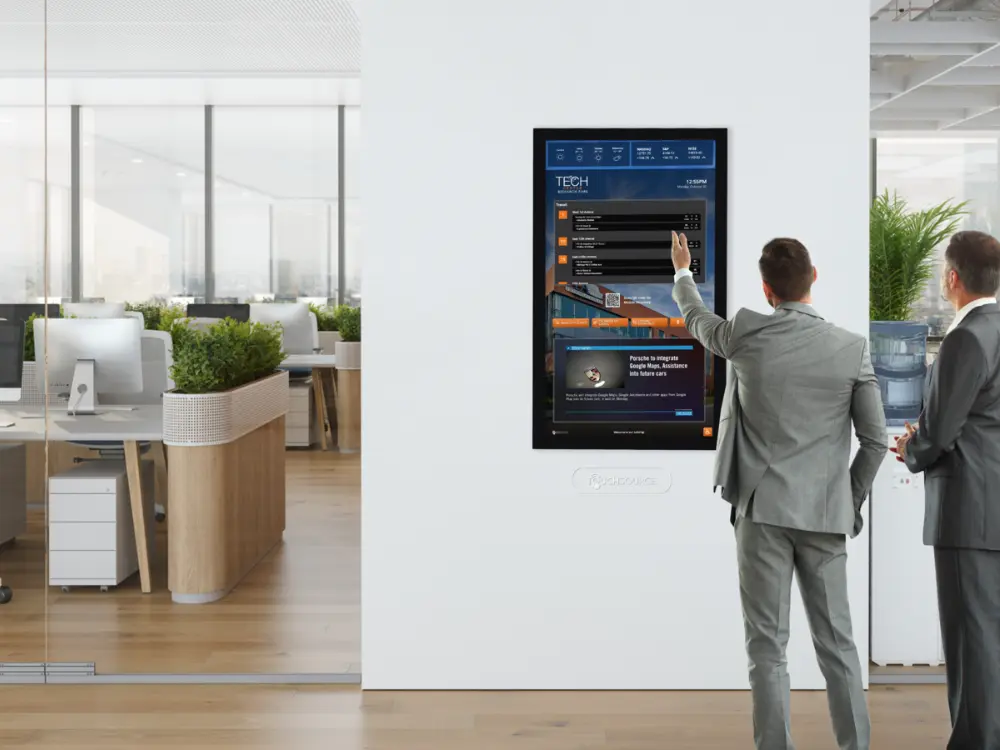 TouchSource Crestone Digital Signage Wall Display Offers Elegance Affordably