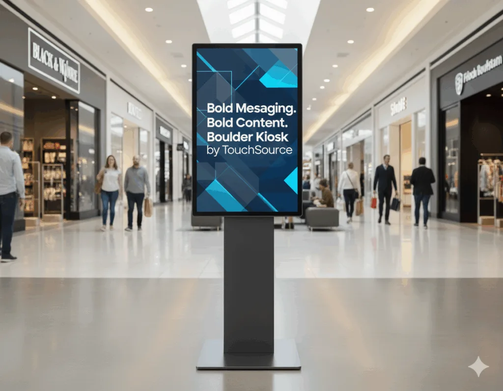 TouchSource Boulder Advertising Ad Kiosk